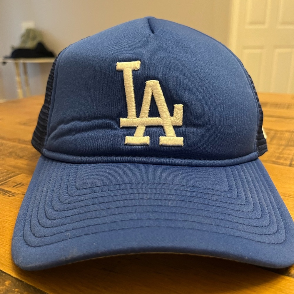Blue LA cap